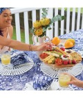 Tablecloth | Navy Natives | Linen | Large
